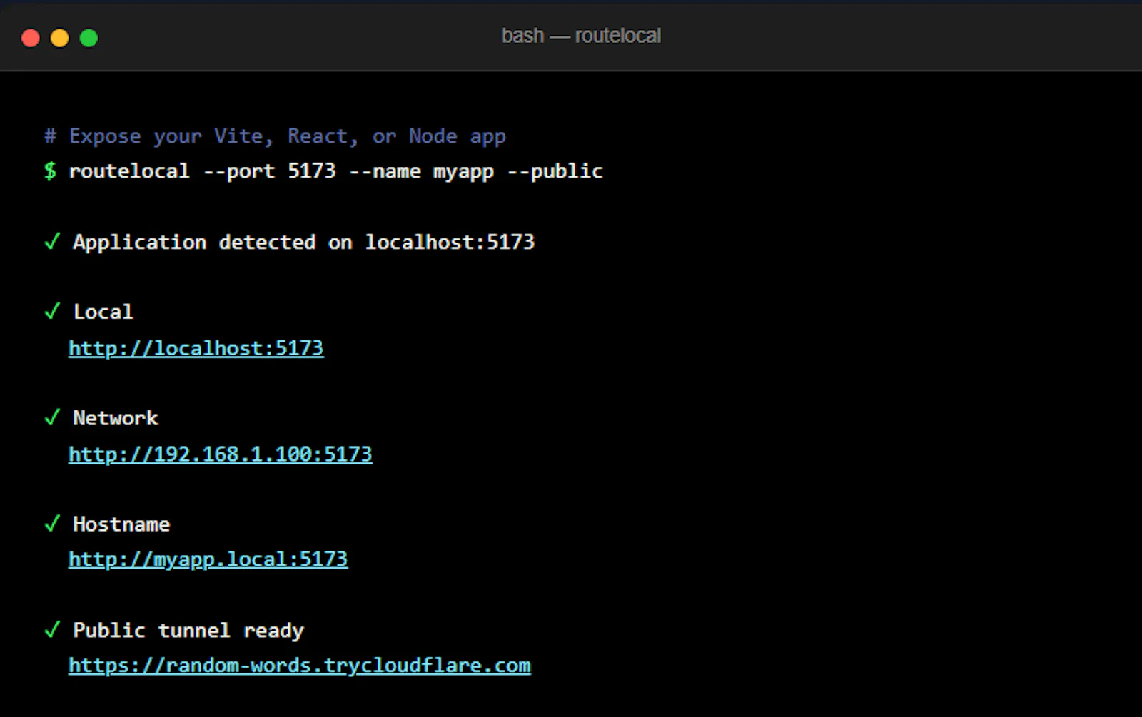 RouteLocal screenshot 3