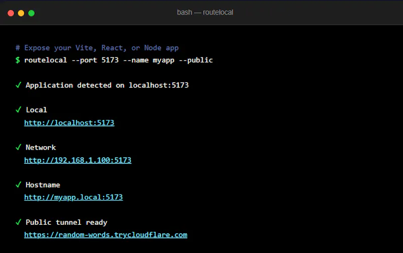RouteLocal screenshot 3