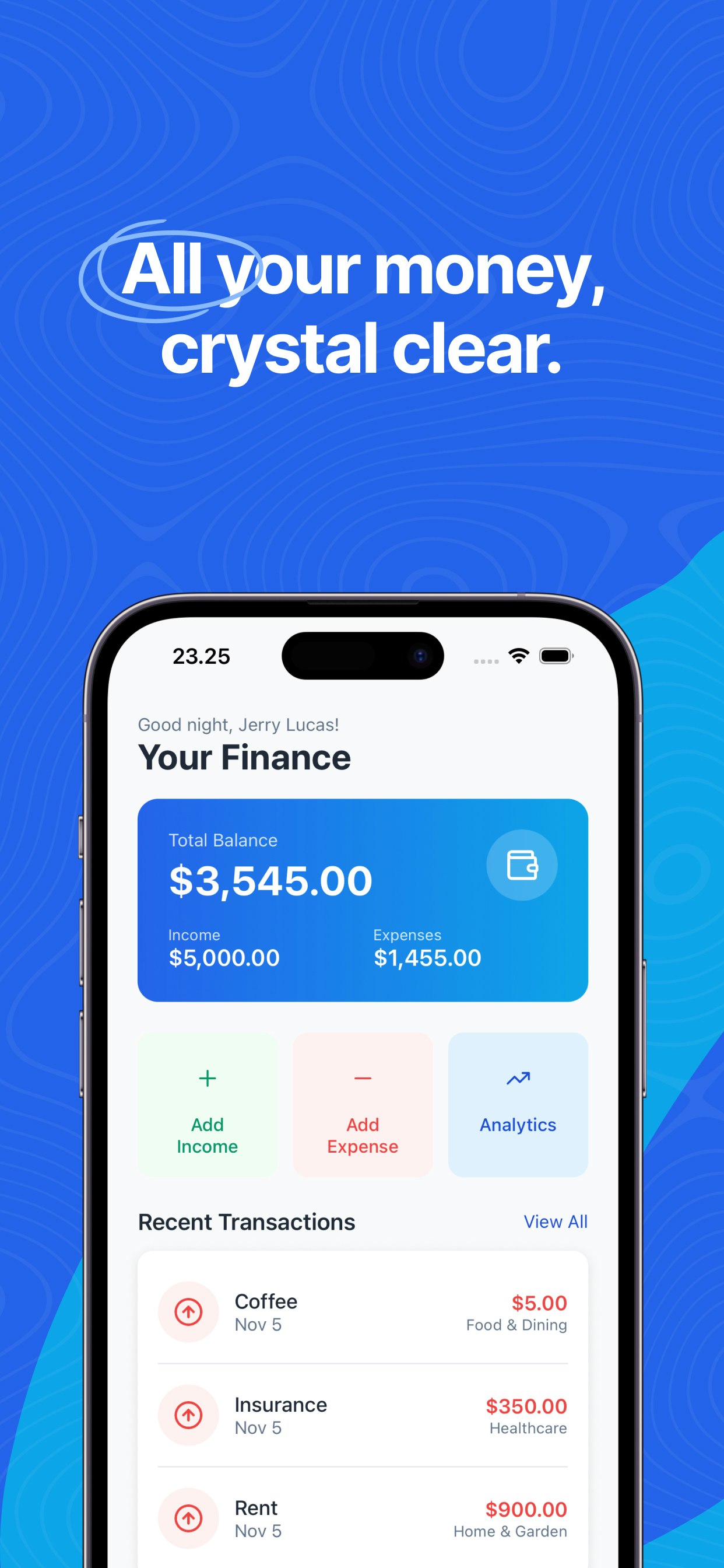 Finty: Your Spending, Smarter.
