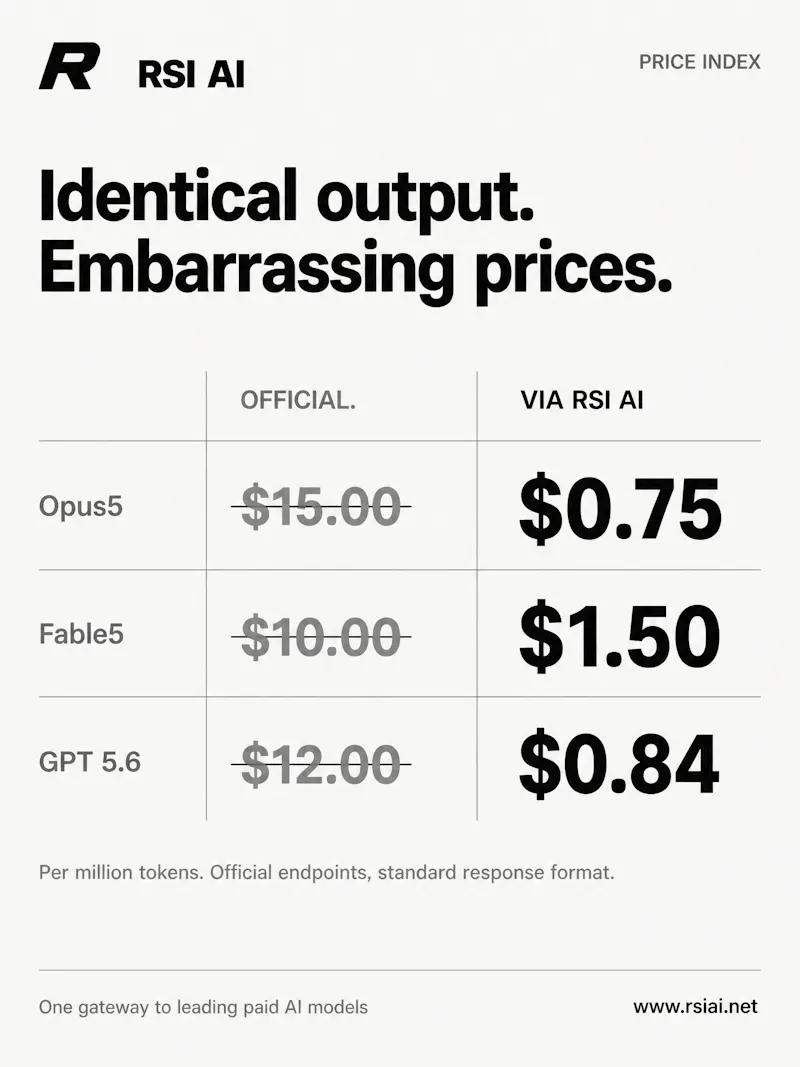 The same models. Quietly cheaper. screenshot 7