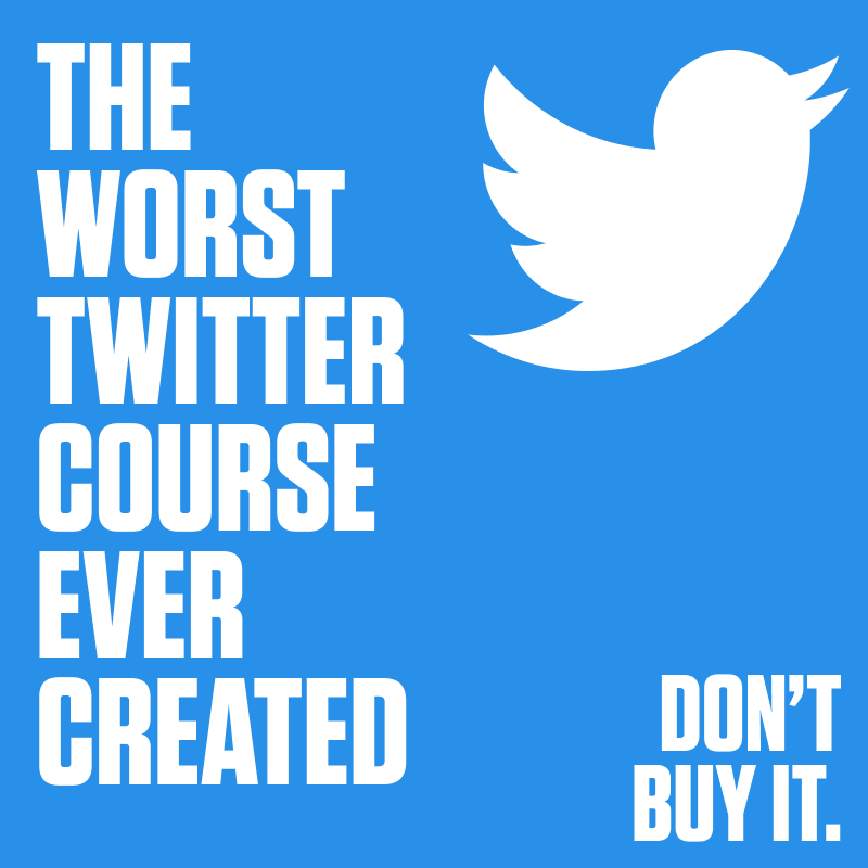 The Worst Twitter Course Ever Created gallery image
