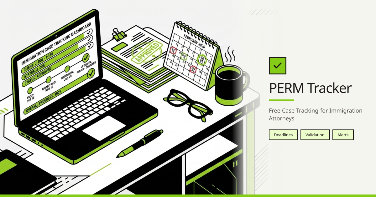 PERM Tracker gallery image