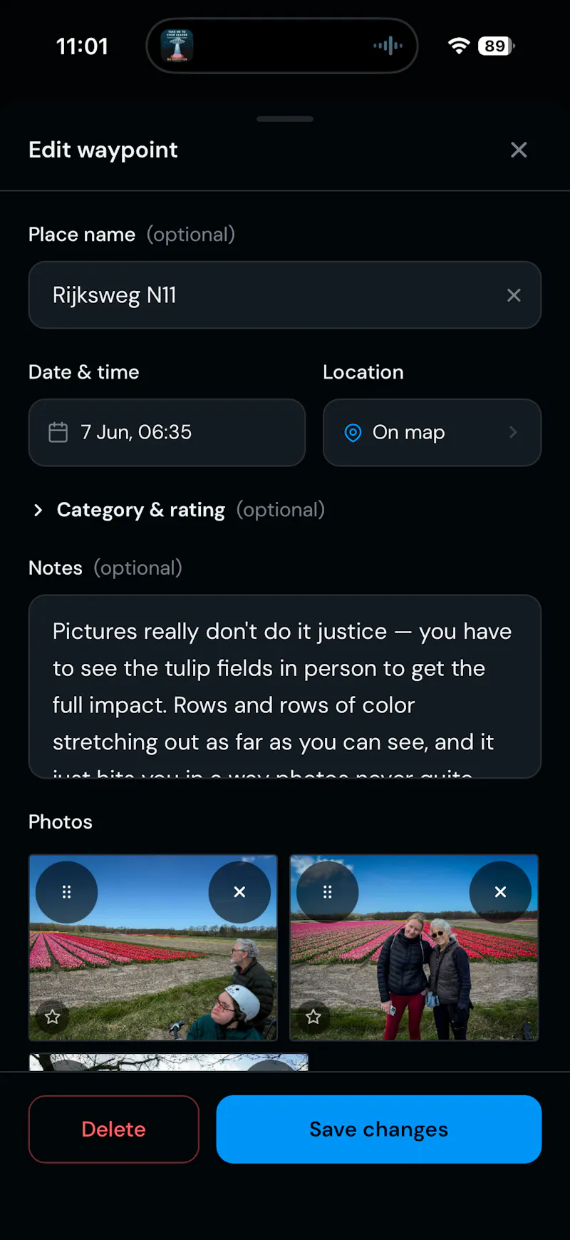MyTripLog  screenshot 4