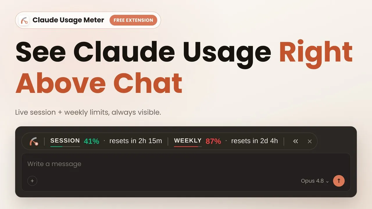 Claude Usage Meter gallery image