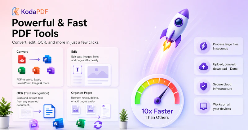 KodaPdf: AI-Powered PDF & Document Tools screenshot 3