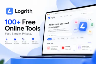 Logrith — Free Tools Platform gallery image