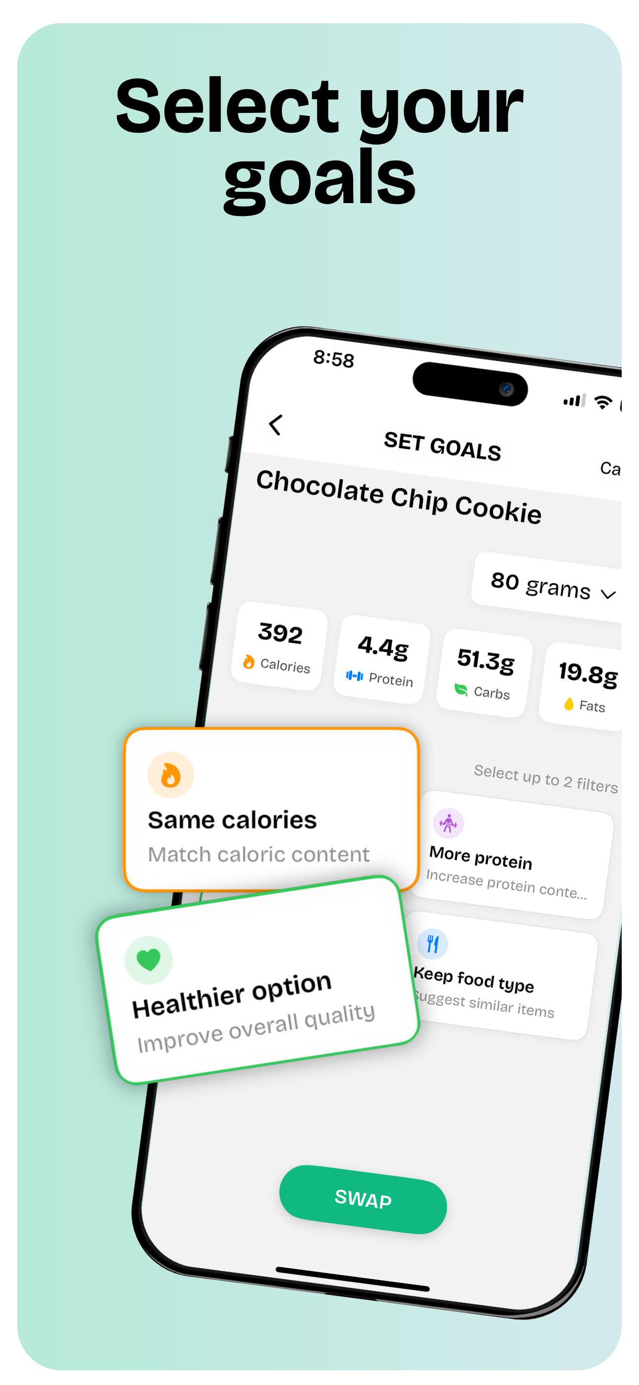 Nutriswap - Альтернативы умной еды медиа 3