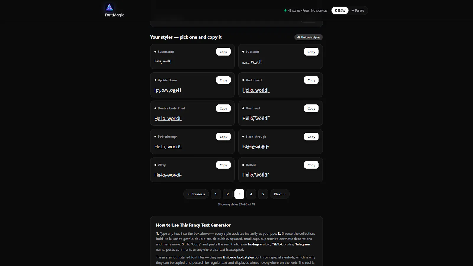 FontMagic screenshot 3