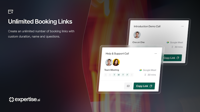 Expertise Booking产品图