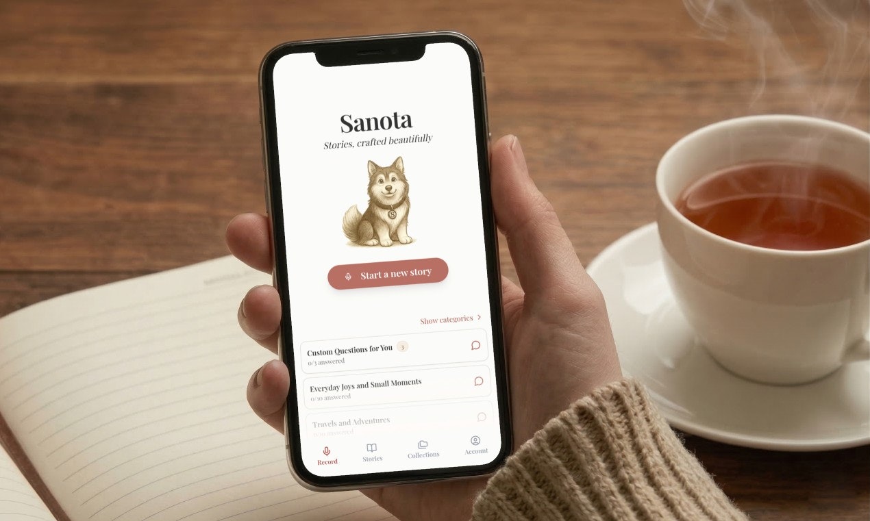 Sanota: Stories, beautifully crafted | Product Hunt