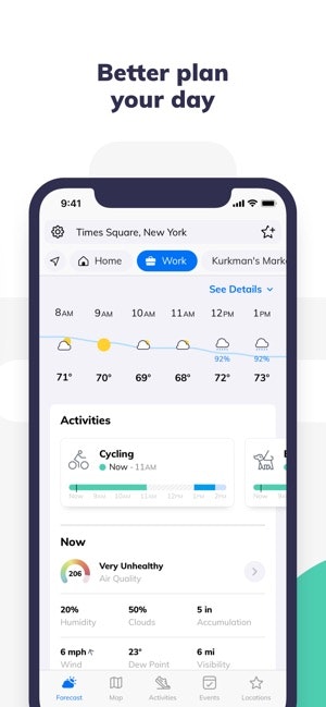 ClimaCell Weather App gallery image