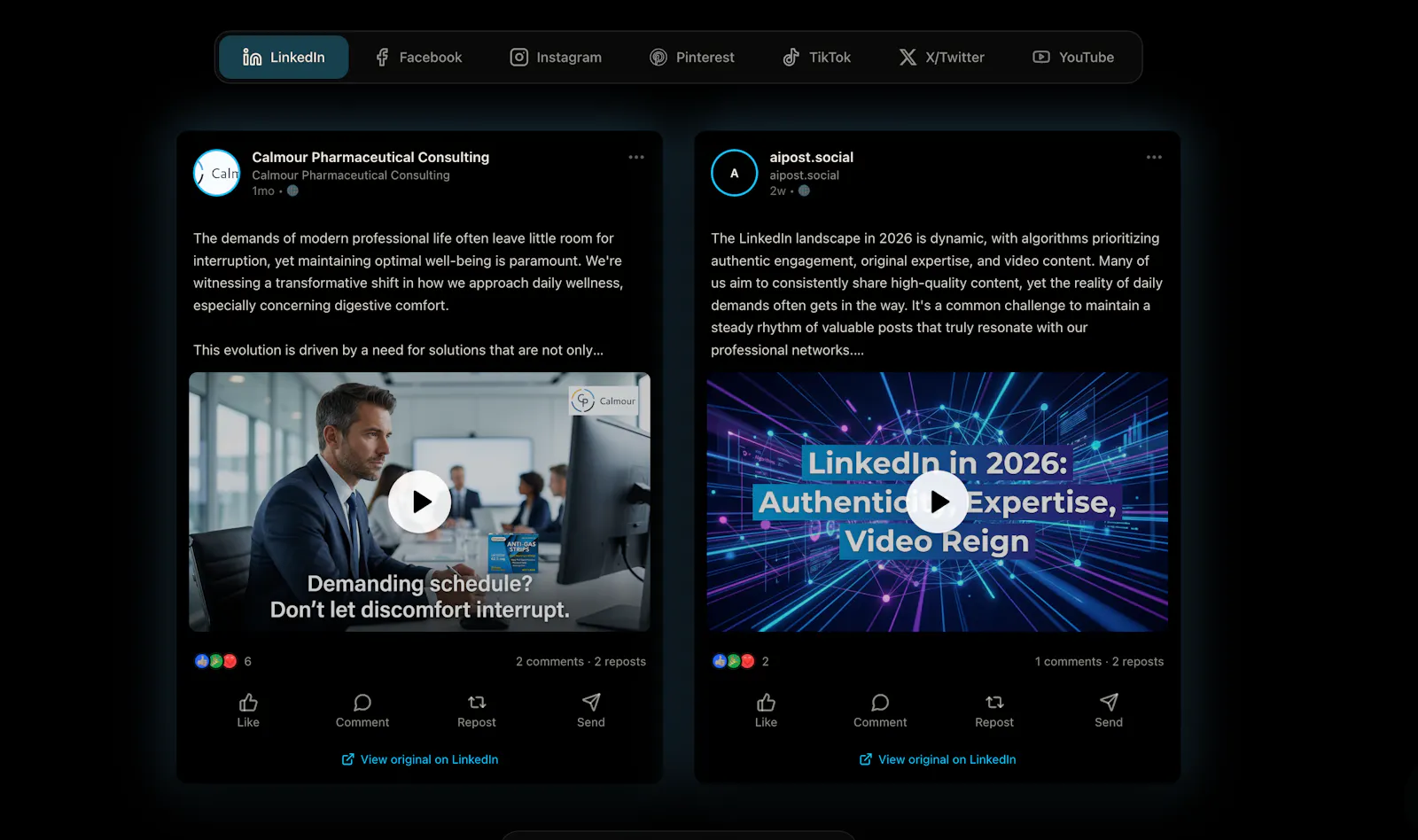 AI Post screenshot 3