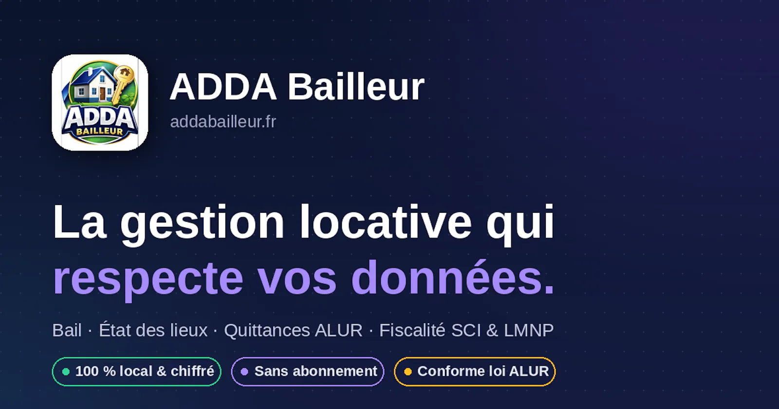 ADDA Bailleur screenshot 1