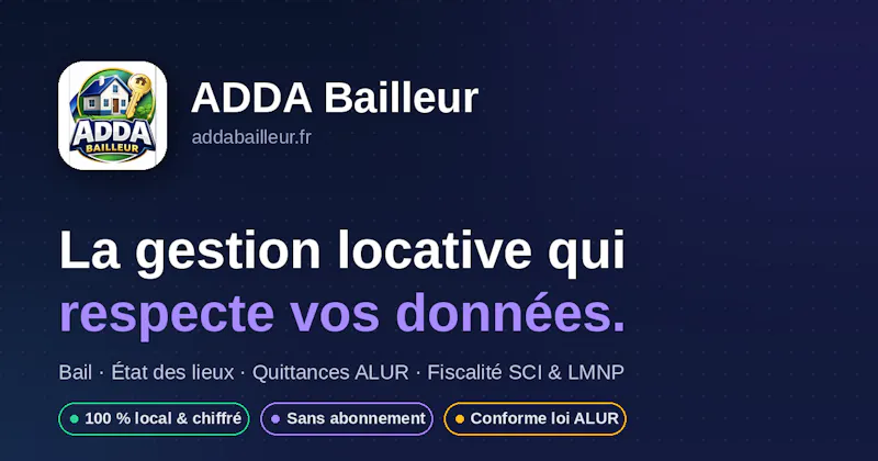 ADDA Bailleur screenshot 1