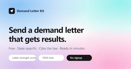 Demand Letter Kit gallery image