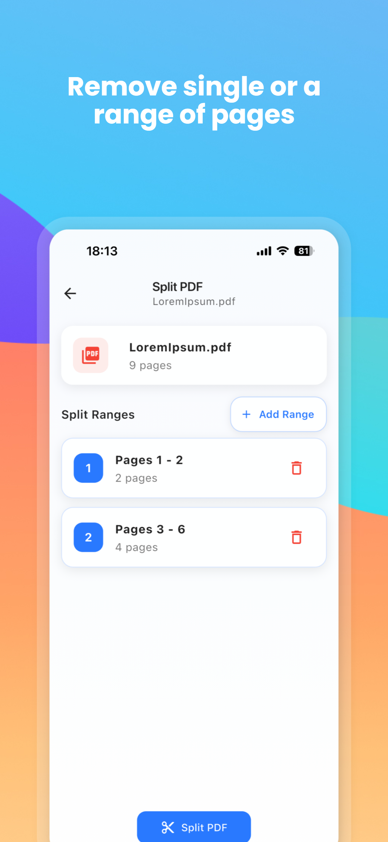 PDF Master Full Launch - Screenshot 5 showing product features and functionality