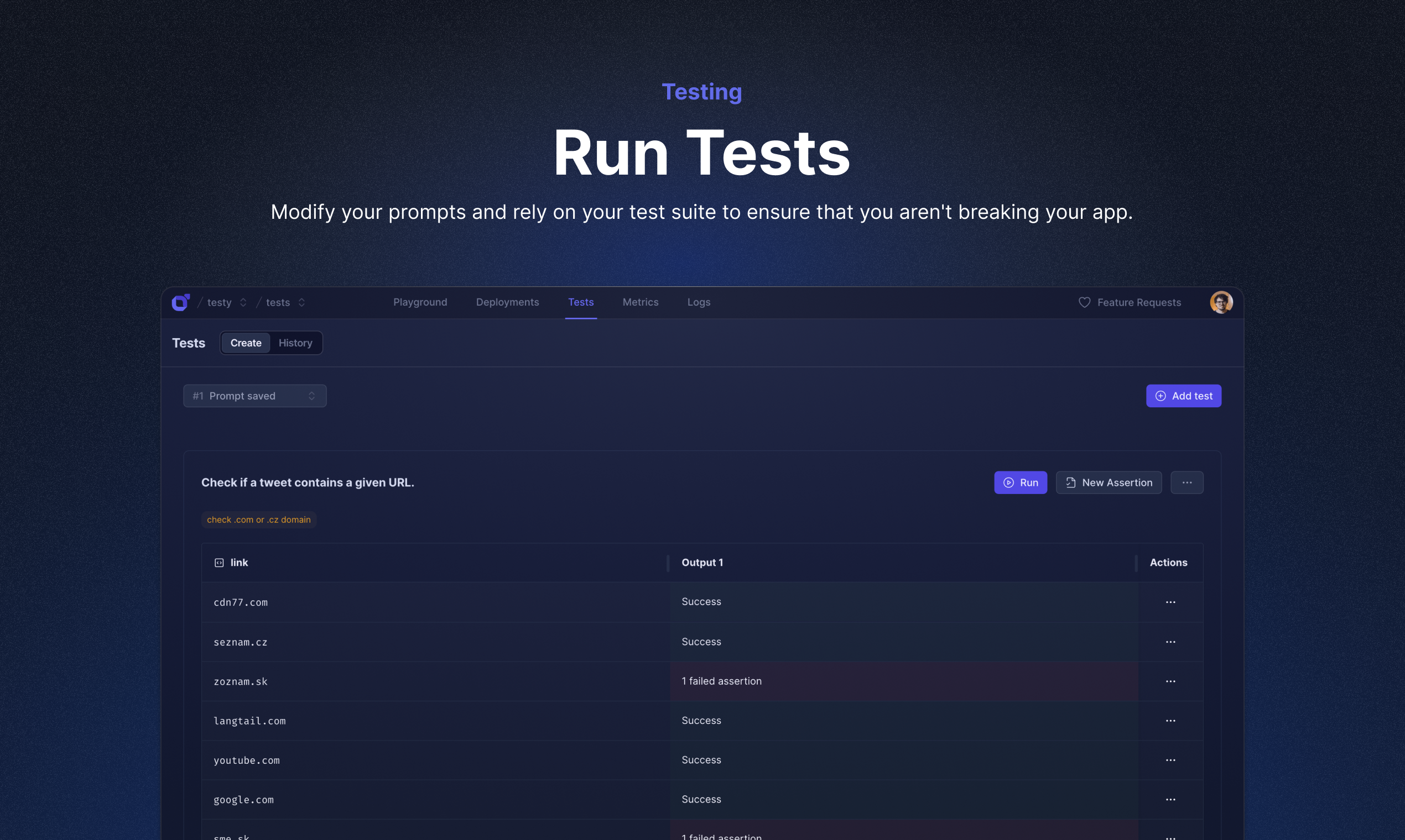 Langtail gallery image