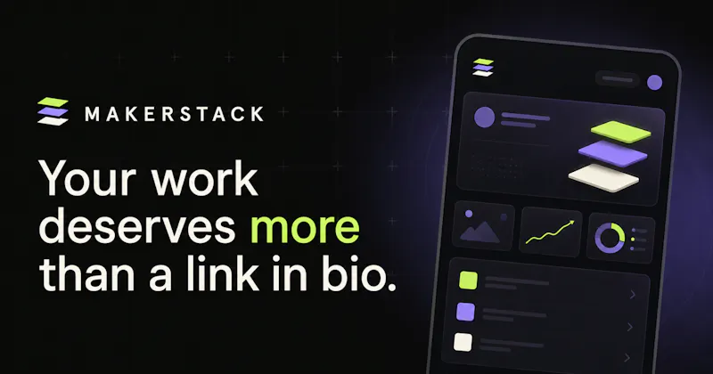 MakerStack: Your work deserves more screenshot 2