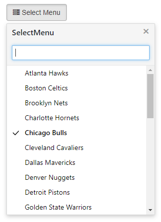 SelectMenu gallery image