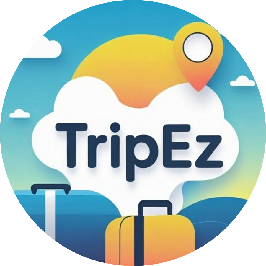 TripEz - Product Hunt launch logo and brand identity