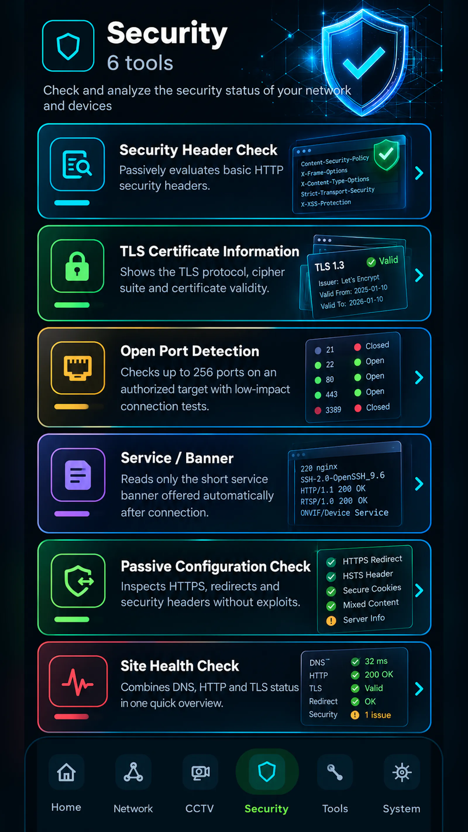 CCTVTOOLS - CCTV & Network screenshot 5