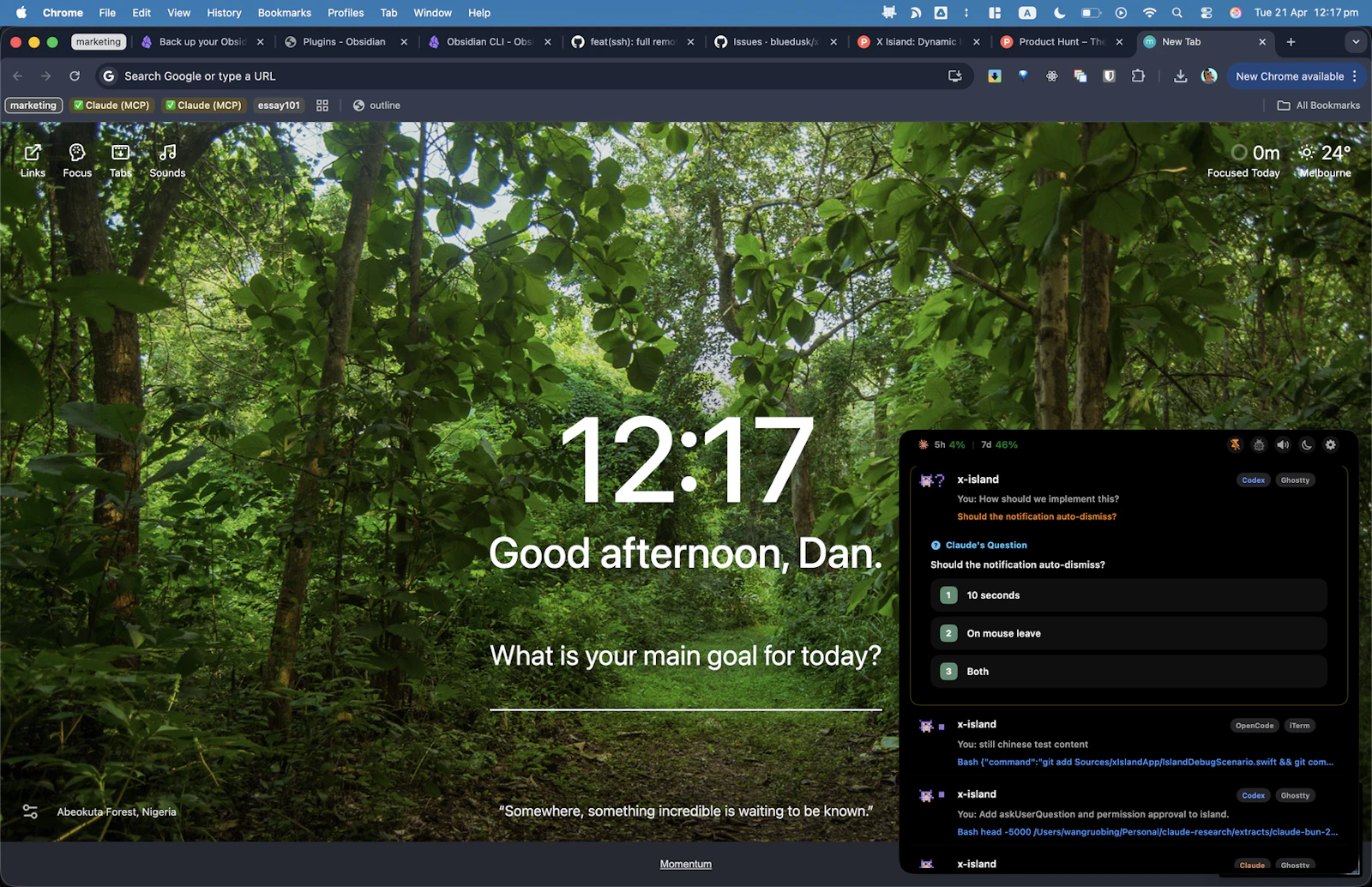 X Island screenshot 3