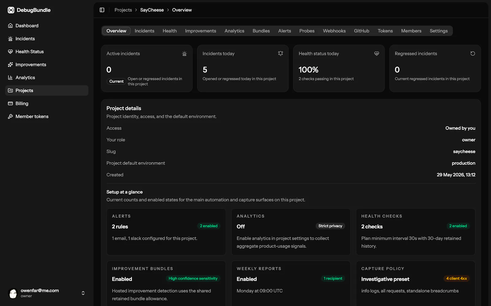 DebugBundle screenshot 5