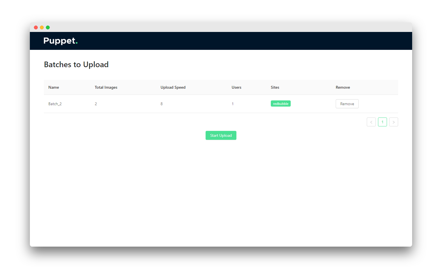 Puppet Uploader gallery image
