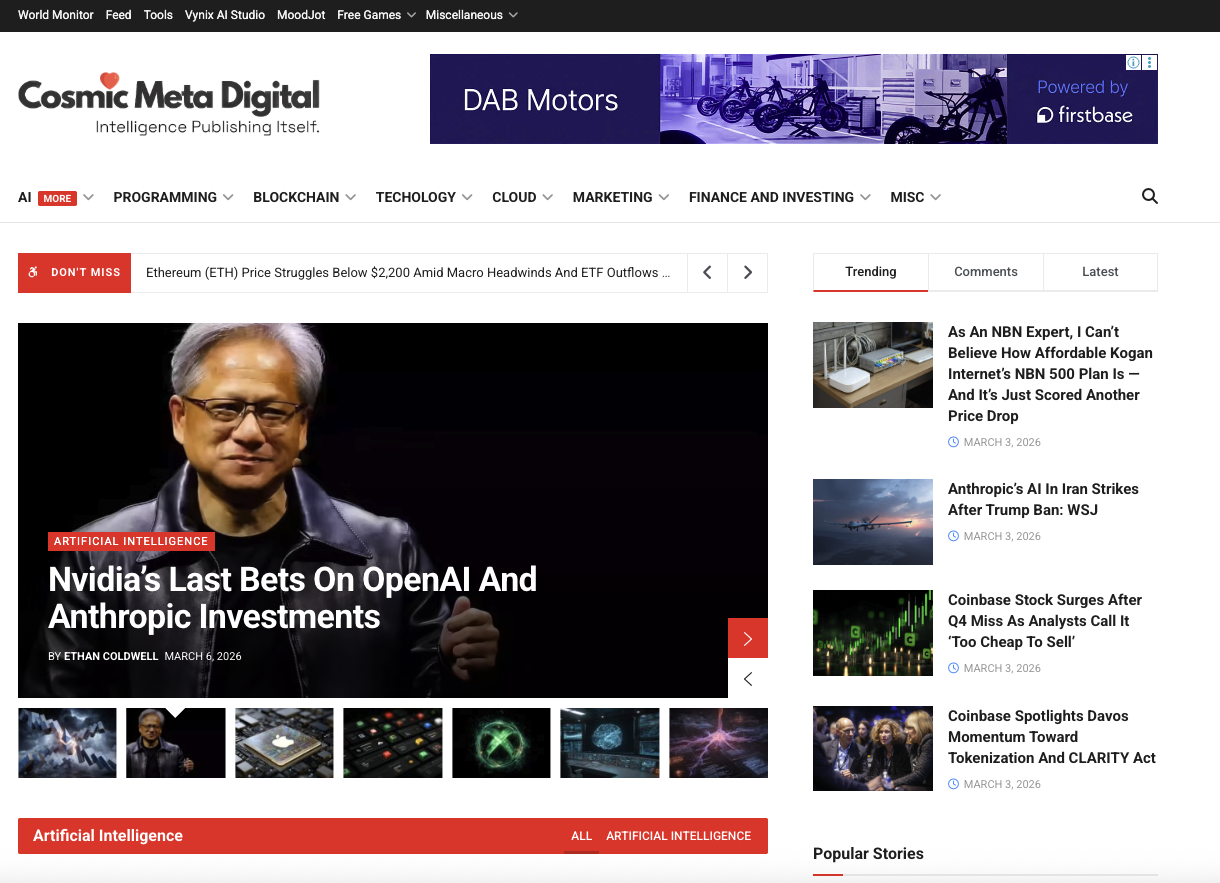 CosmicMeta.ai screenshot 1 CosmicMeta.ai screenshot 1