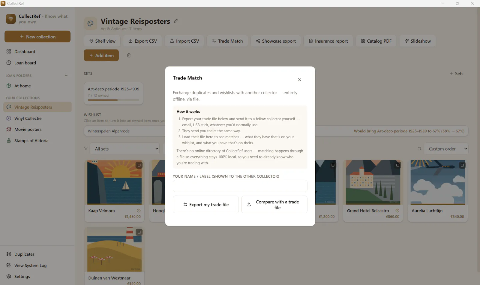 CollectRef screenshot 6