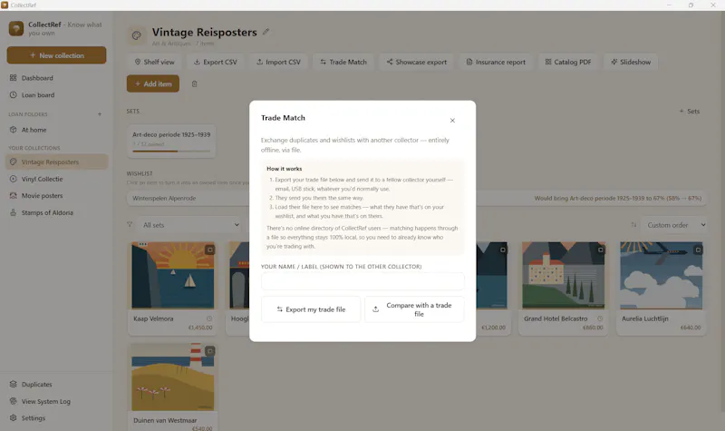 CollectRef screenshot 6