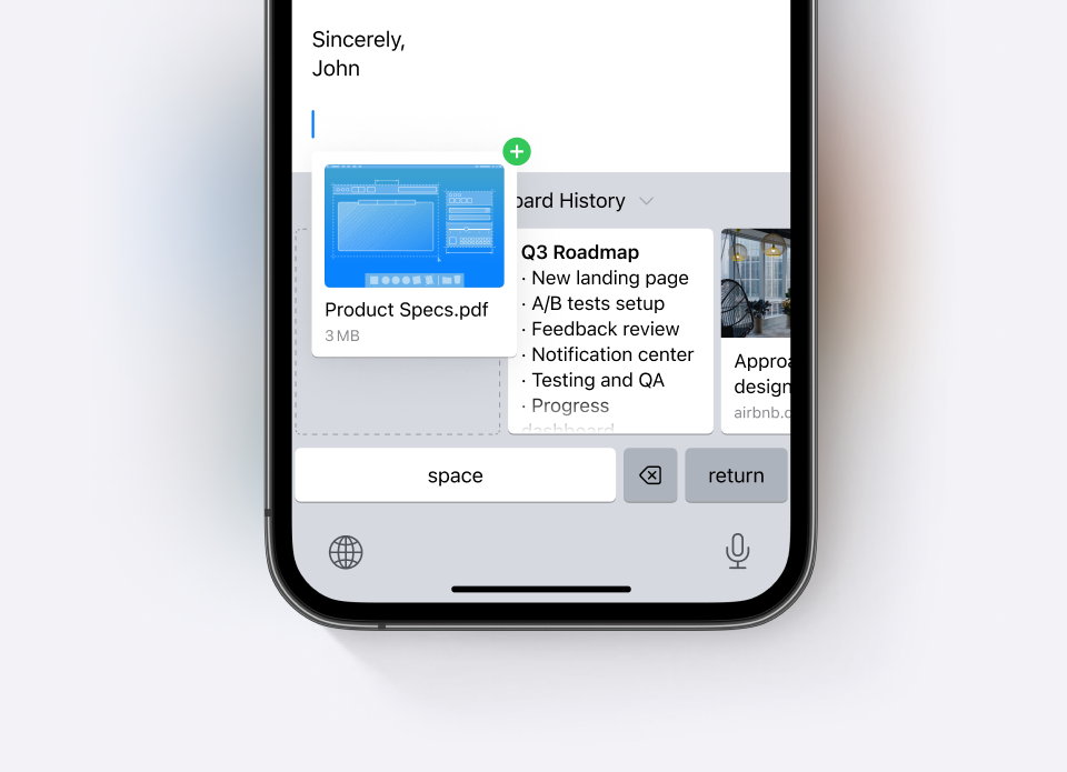 粘貼鍵盤 - 在iPhone和iPad上複製和粘貼最方便的方法 media 3