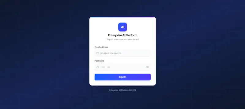 Enterprise AI  screenshot 1