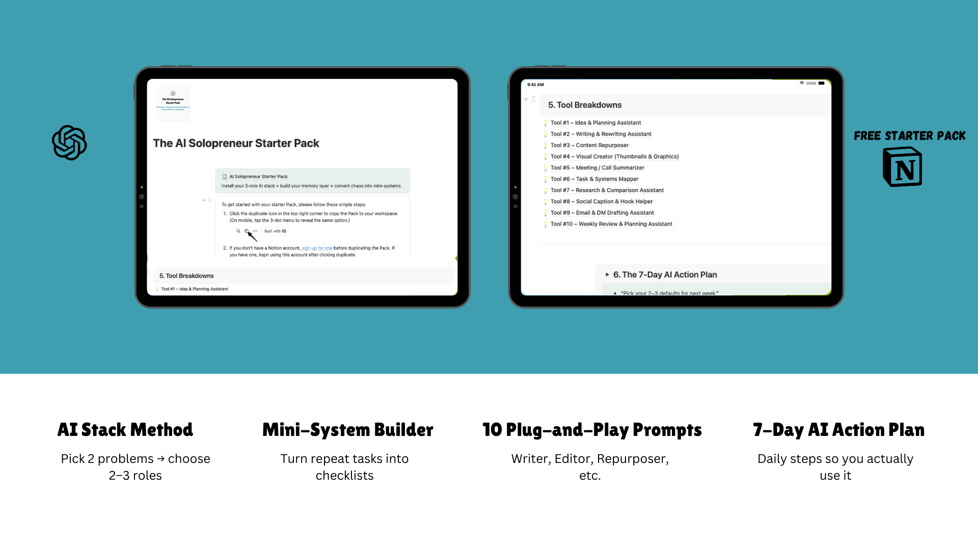 AI Solopreneur Starter Pack gallery image
