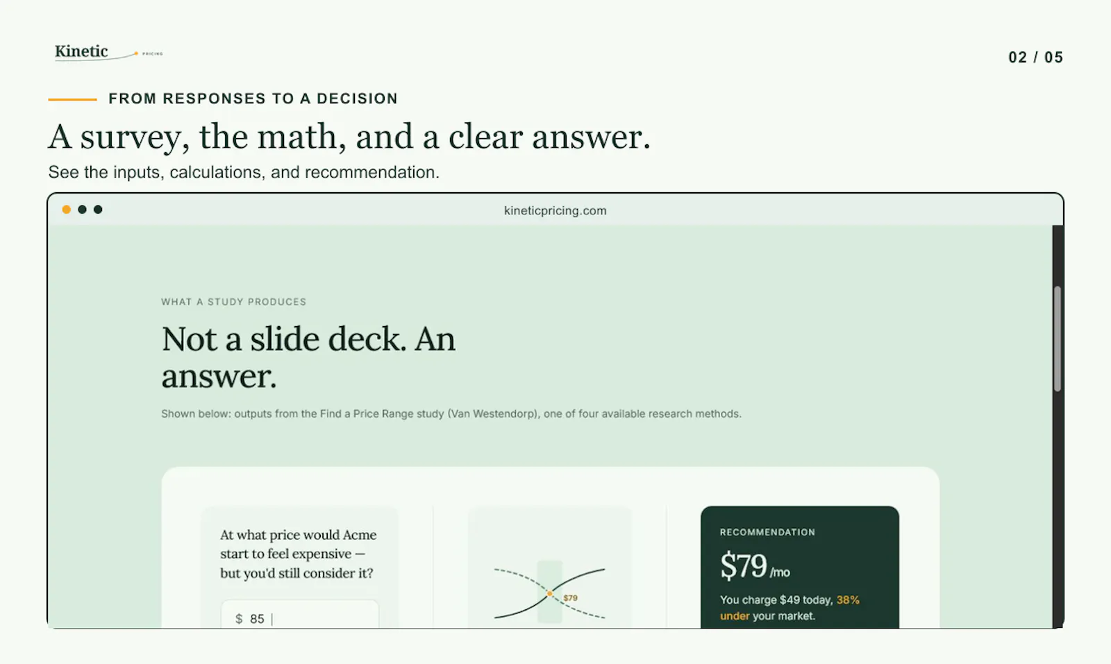 Kinetic Pricing screenshot 4
