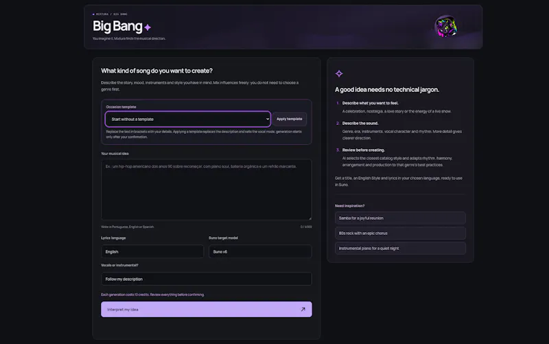 Mixtura screenshot 1