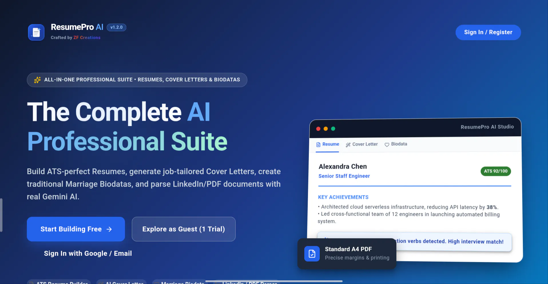 ResumePro AI