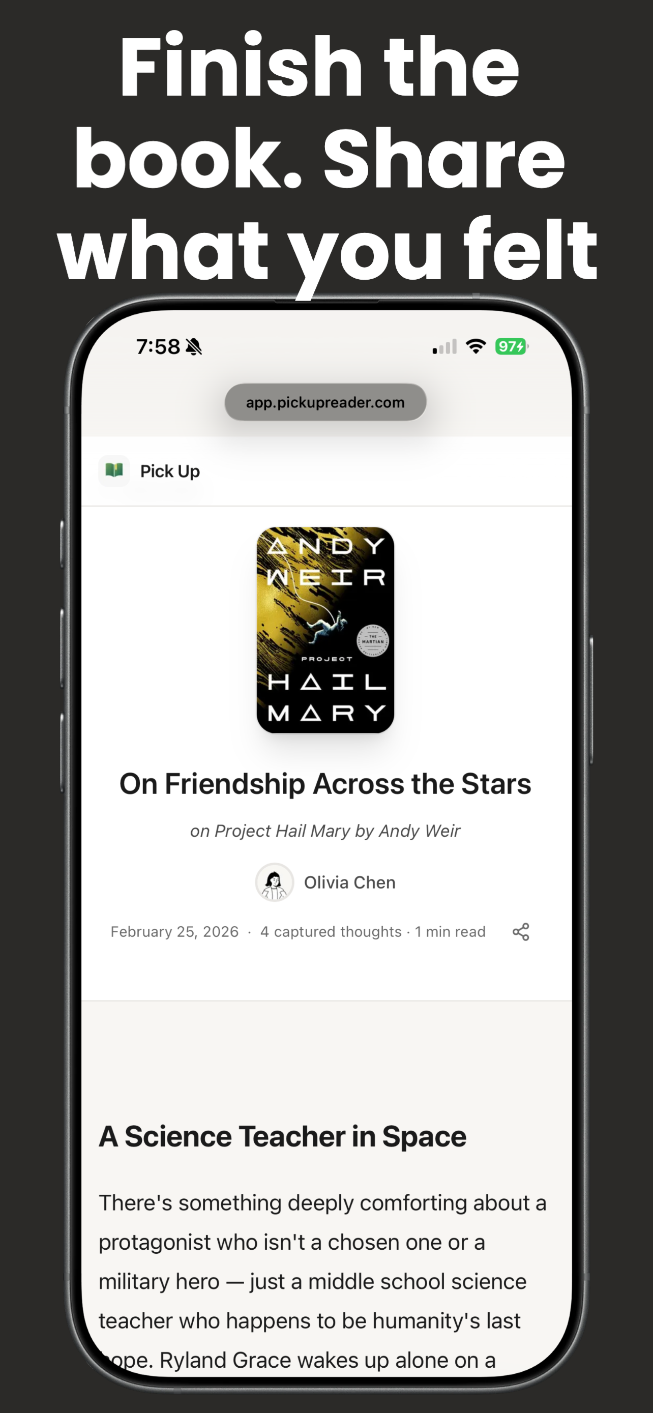 Pick Up Reader gallery image