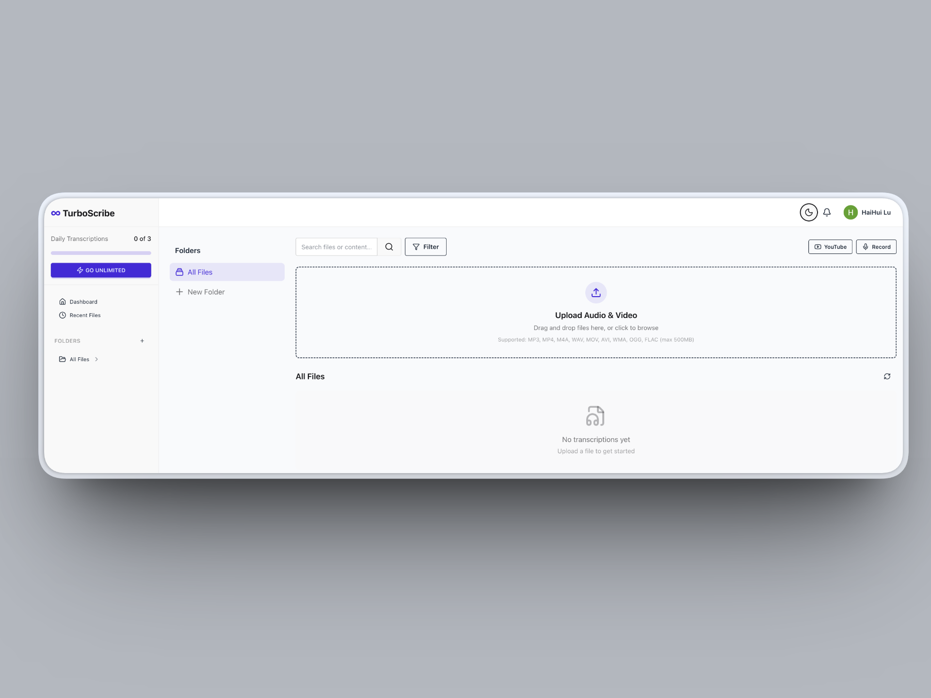 TurboScribe gallery image