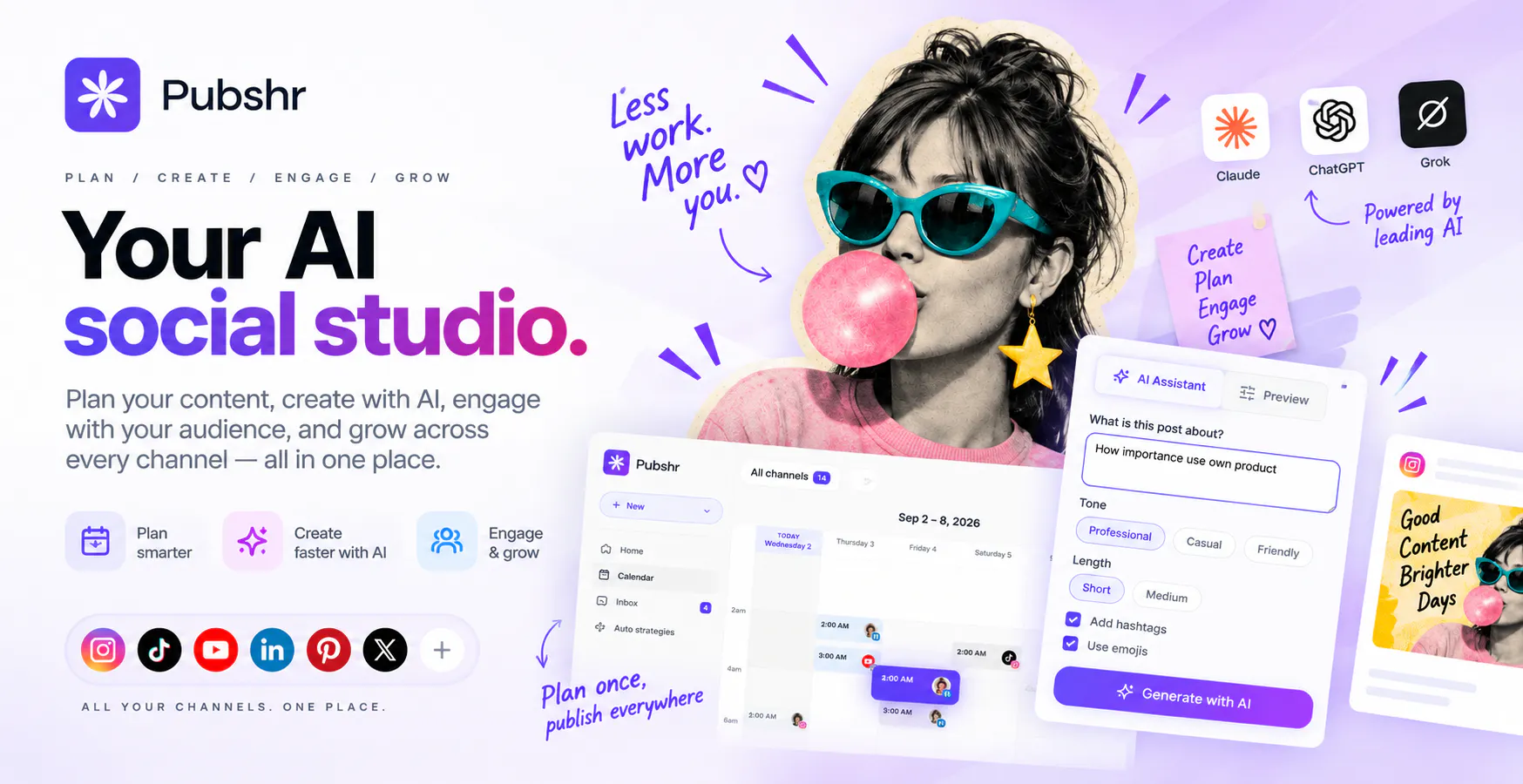 Pubshr AI Studio. gallery image