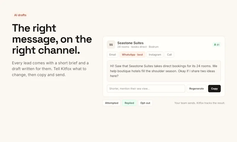 Kitfox screenshot 5