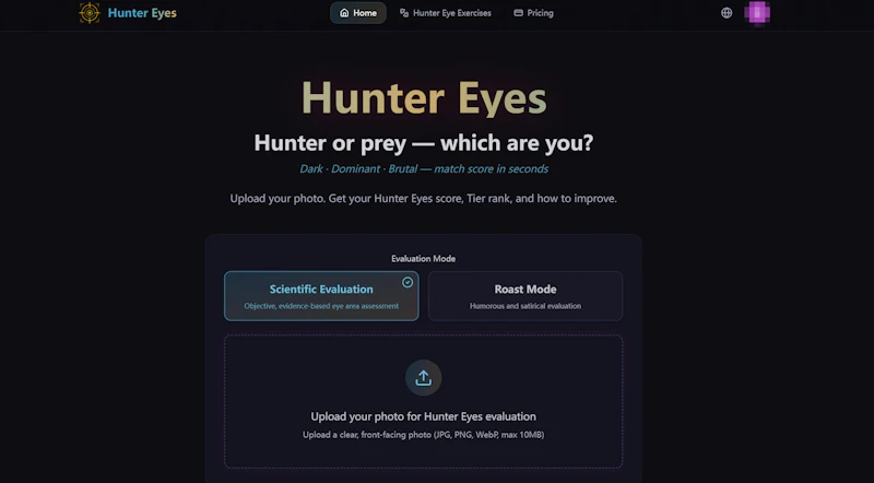 Hunter Eyes screenshot 1
