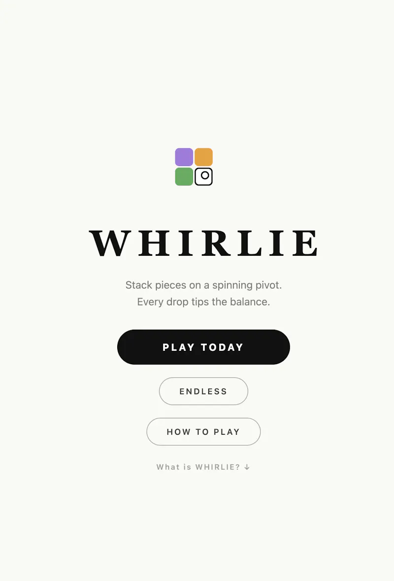 WHIRLIE screenshot 2