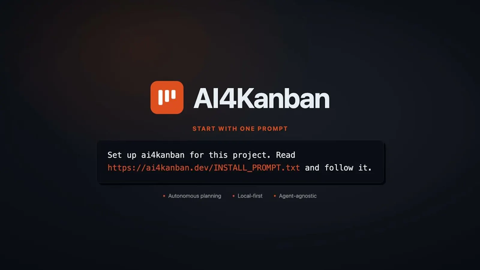 AI4Kanban screenshot 1 (video preview)
