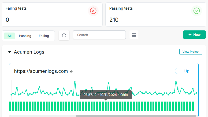 Acumen Logs - Uptime and Browser monitoring from $7.25 media 3