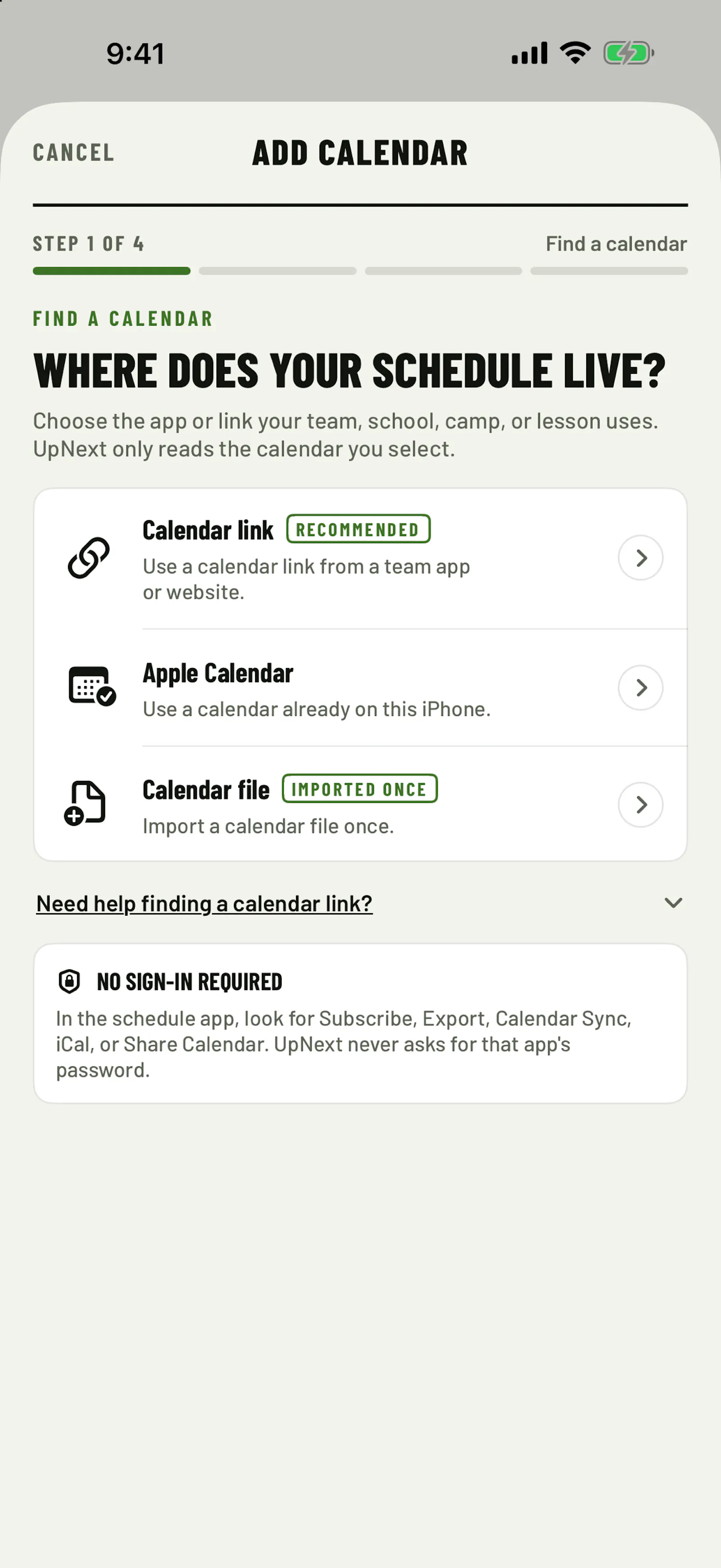 UpNext Family screenshot 1
