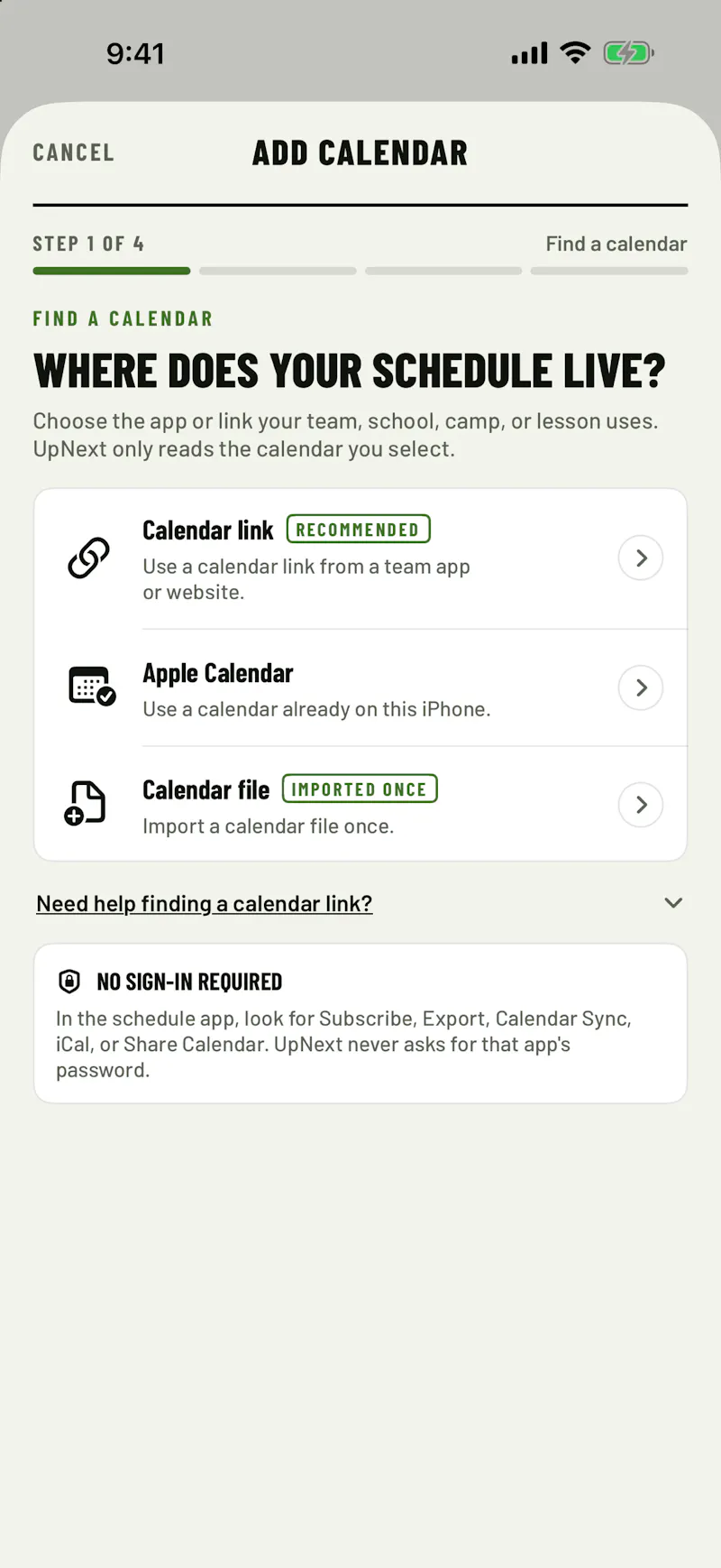UpNext Family screenshot 1