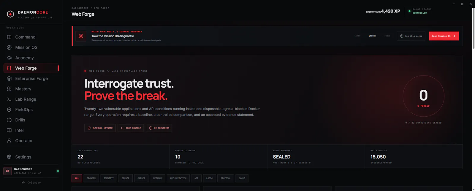 DaemonCore Academy screenshot 5