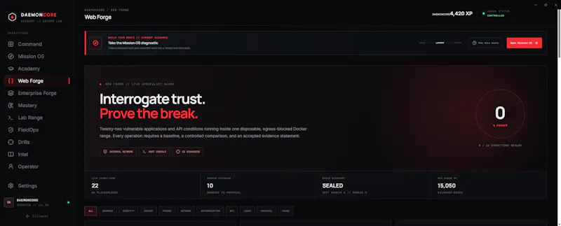 DaemonCore Academy screenshot 5