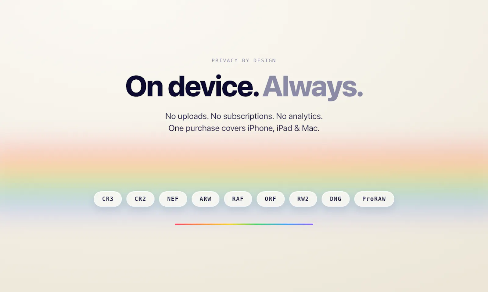 RawToHEIC screenshot 4
